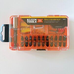 Klein Tools Slim Proflex Impact-Rated Bit Set 12 Pieces 33801S